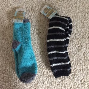 NWT fuzzy socks